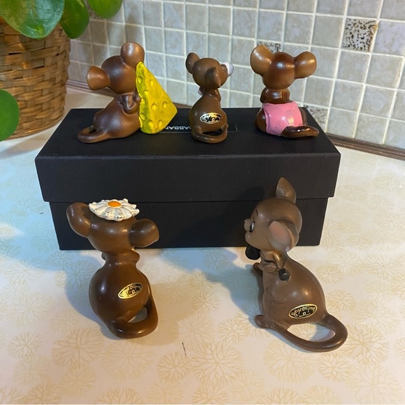 Vintage Josef Originals Mouse family mice figurines - Picture 5 of 9